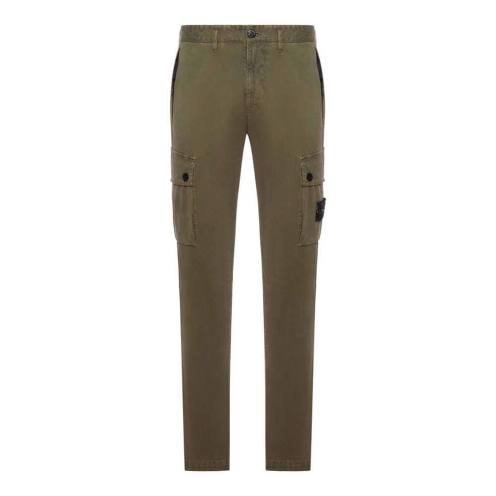 Stone Island Men Compass Logo Cargo Pants